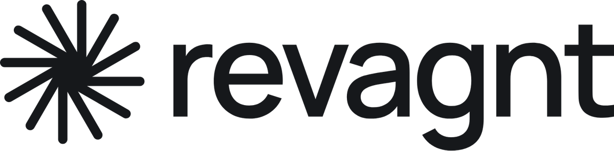 The RevAgnt lockup — mark and wordmark